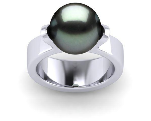 Tahitian Pearl Davis Ring