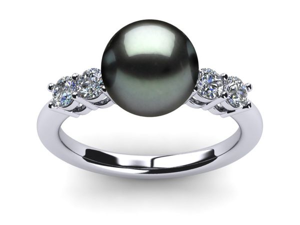 Tahitian Pearl Deluxe Grace Ring