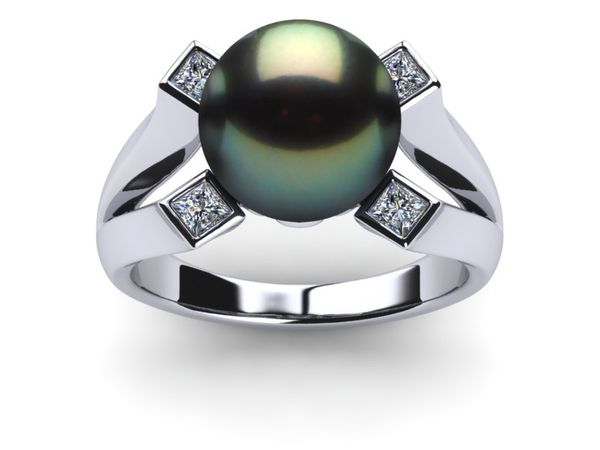 Tahitian Pearl Diva Ring