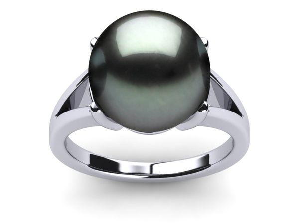 Tahitian Pearl Ring Prong Style