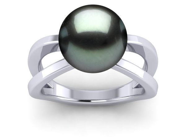 Tahitian Pearl Ring Saturn