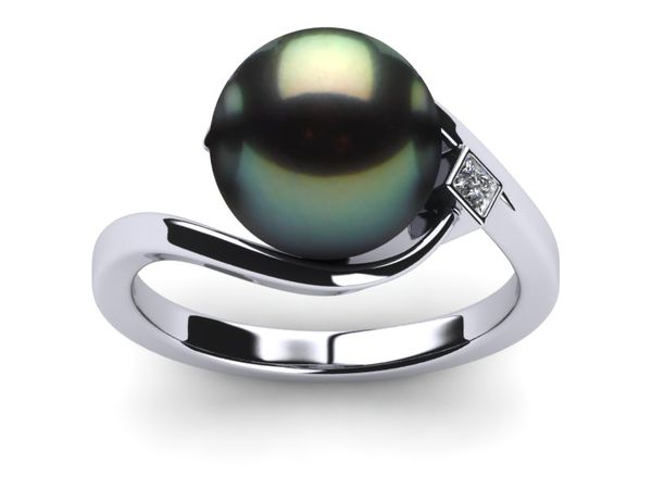Tahitian Pearl Ring Wish Style