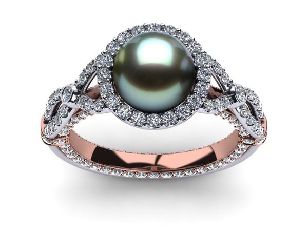Tahitian Pearl Serendipity Ring