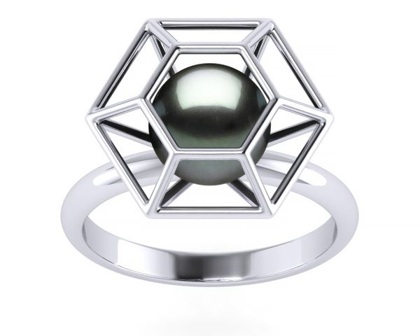 Tahitian Pearl Untouchable Ring