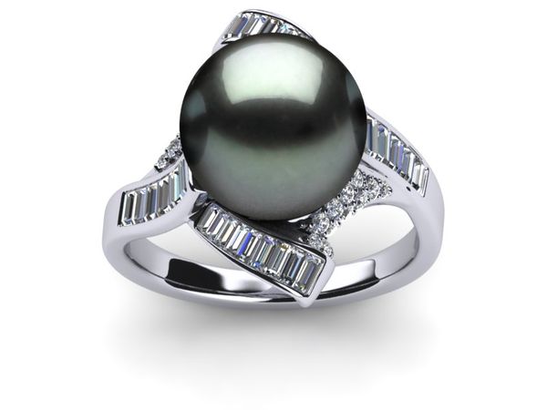 Tahitian Pearl Veronica Ring