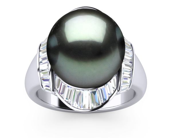 Tahitian Pearl Voyage Ring