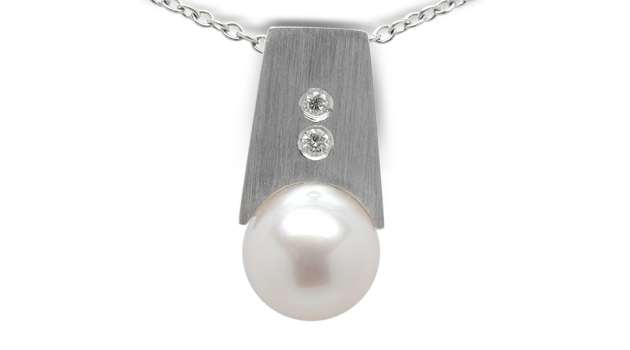 Zekel a Japanese Akoya Cultured Pearl Pendant